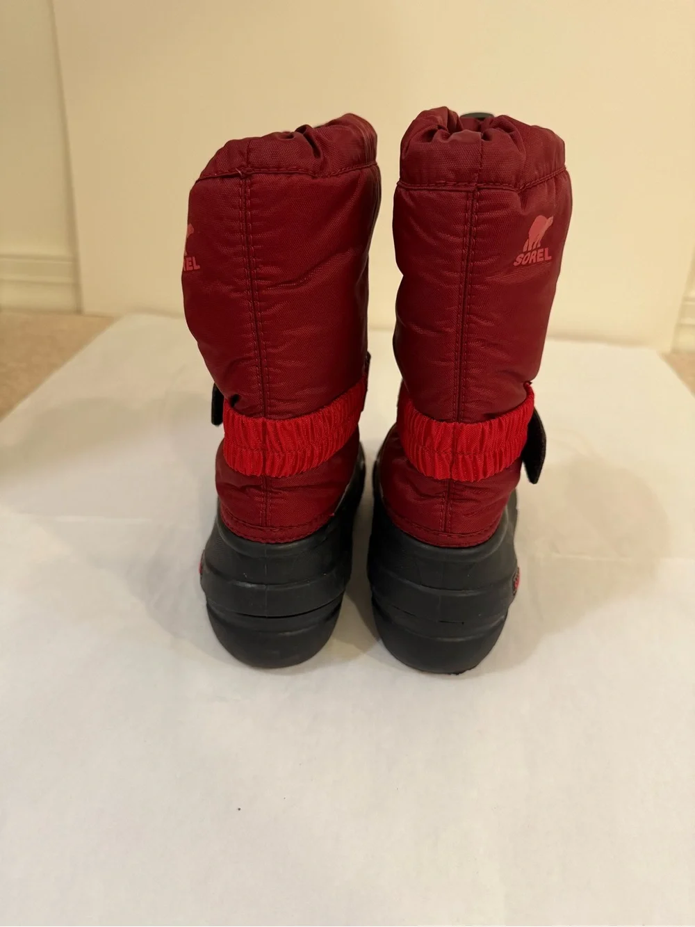 Kids Red Snow Boots